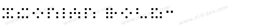 Iconian Bold字体转换